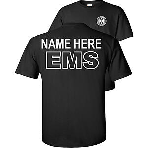 Custom EMS T-Shirt Personalized  