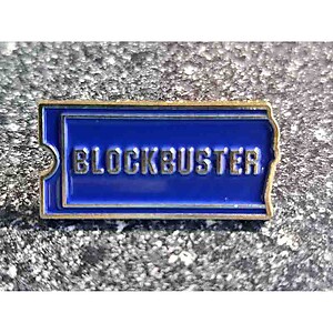 Blockbuster Video Enamel Pin Lapel
