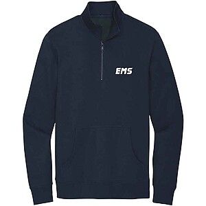 Custom EMS Quarter Zip Sweatshirt Emergency Medical Services Star of Life Personalized