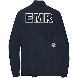 EMR Quarter Zip Sweatshirt Emergency Medical Responders