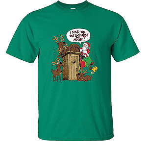 I Told You The SCHMIDT House! Funny XMAS Santa T-Shirt fun christmas sleigh reindeer