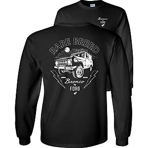Ford Bronco T-Shirt Rare Breed 1966-2016