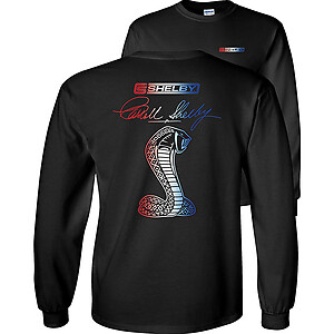 Carroll Shelby Cobra Red White Blue T-Shirt