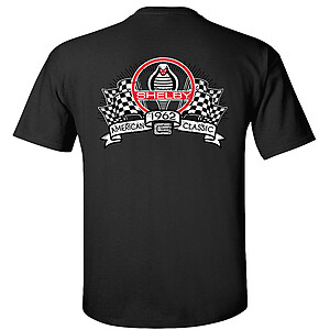 Shelby Checkered Racing Flags T-Shirt