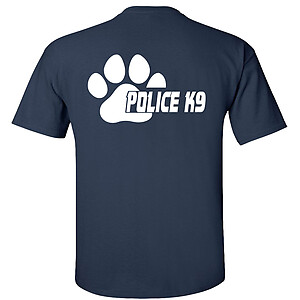 Fair Game Paw Police K9 T-Shirt K-9 Officer Law Enforcement