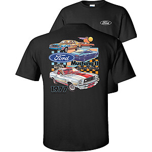 Ford Mustang T-Shirt Mustang ll Super Coupe 1977 Cobra