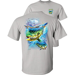 Mahi Madness T-Shirt dolphinfish dorado fishing graphic