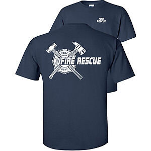 Maltese Cross Fire Rescue T-Shirt