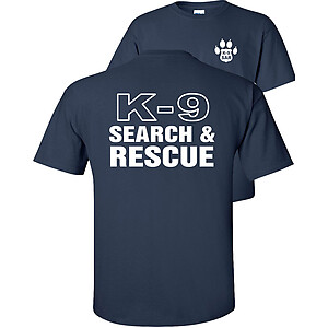 K-9 Search & Rescue T-Shirt K9 SAR