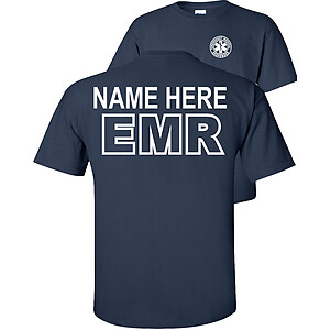Custom EMR T-Shirt Emergency Medical Responders