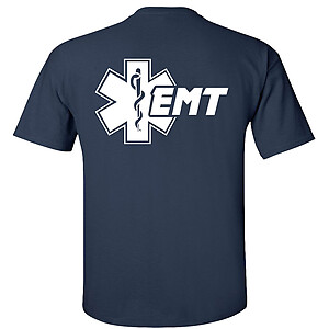 EMT T-Shirt Emergency Medical Technician Star of Life