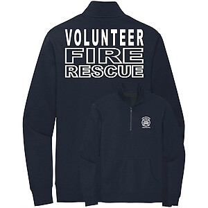 Volunteer Fire Rescue Quarter Zip Sweatshirt