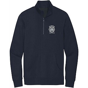 Custom Volunteer Fire Rescue Quarter Zip Sweatshirt Volunteer Firefighter Personalized