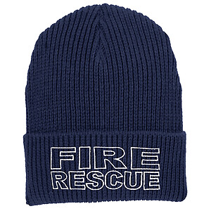 Fair Game Fire Rescue Beanie Cuffed Knit