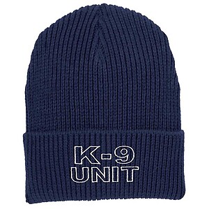Fair Game K-9 Unit Watch Cap Chunky Beanie Skull Cap Knit Winter Hat K9 Police