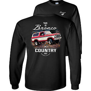 Fair Game Ford Bronco T-Shirt This is Bronco Country est 1966