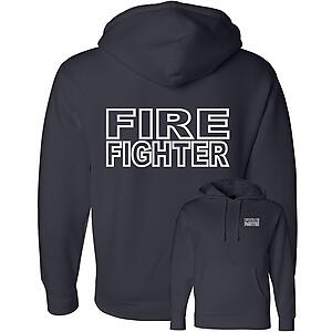 Fire Fighter Hoodie Sweatshirt Firefighter V1 Independent