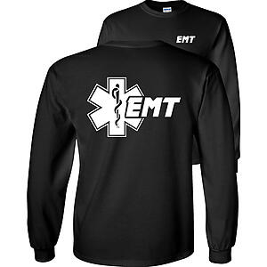EMT T-Shirt Emergency Medical Technician Star of Life