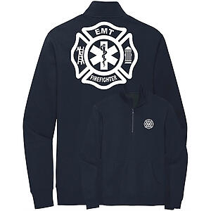 EMT Firefighter Quarter-Zip Sweatshirt