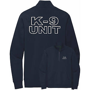 Police K-9 Unit Quarter Zip Sweatshirt