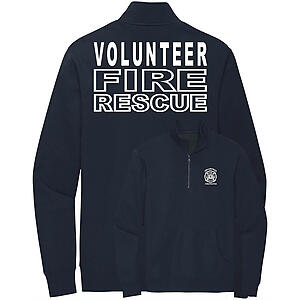 Volunteer Fire Rescue Quarter Zip Sweatshirt