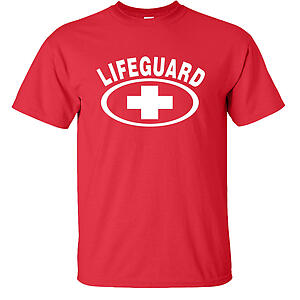 Lifeguard T-Shirt, Lifeguard Cross