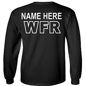 Custom Wilderness First Responder T-Shirt WFR Emergency Response