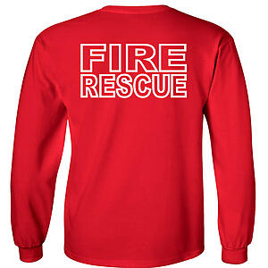 Fire Rescue T-Shirt Maltese Cross