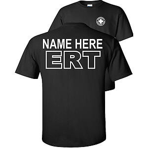 Custom ERT T-Shirt Emergency Response Team