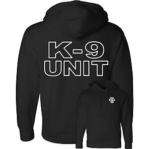 K-9 Unit Police Hoodie Sweatshirt