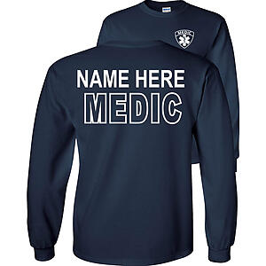 Custom Medic T-Shirt Personalized