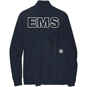 EMS 1/4 Zip Quarter Zip Emergency Medical Services