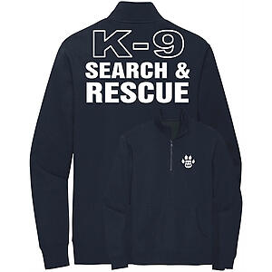 K9 Search & Rescue Team 1/4 Zip Quarter Zip