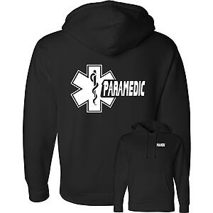 Custom Paramedic Hoodie Sweatshirt Star of Life Independent Personalized