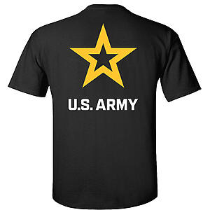 U.S Army Star T-Shirt Armed Forces Official licensed Army Graphic Logo
