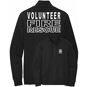 Volunteer Fire Rescue Quarter-Zip Sweatshirt VFD