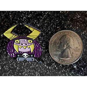 Fair Game Where The Wild Things are Enamel Pin, max's emotional monster purple Lapel